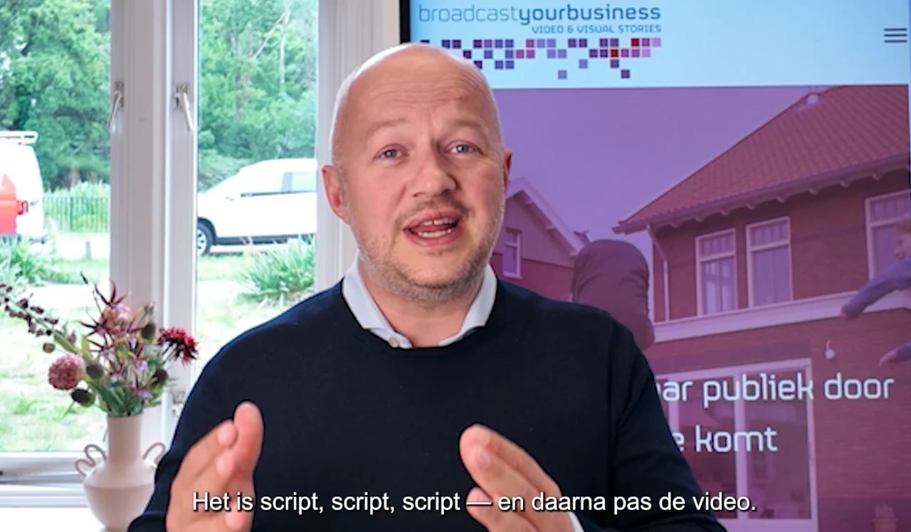 Videostill van Klaas Kroezen